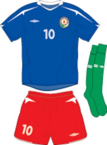 پیراهن پیراهن Azerbaijan ۲۰۰۷
