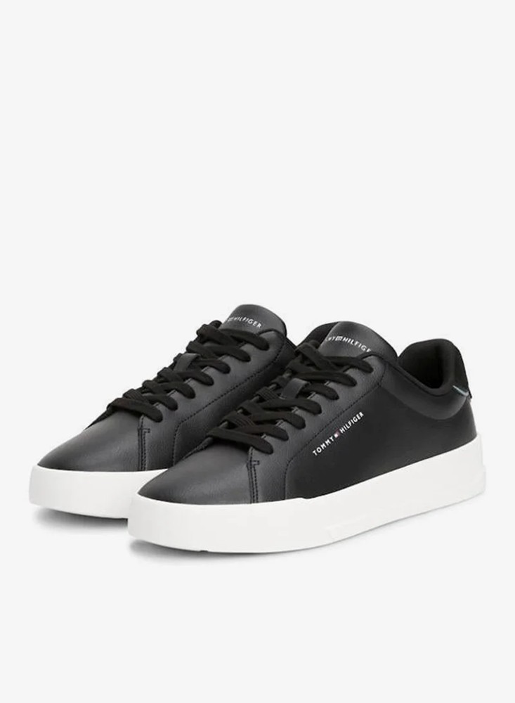 TOMMY HILFIGER – TOMMY HILFIGER COURT LEATHER TRAINERS for Men | Best Price UAE