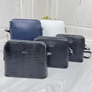 کیف زنانه چرمی حمایلی دو زیپ