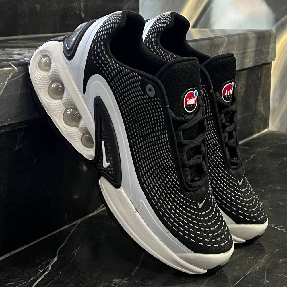 کفش کتانی نایک ایرمکس زیره کپسولی مشکی سفید Nike Air Max Dn