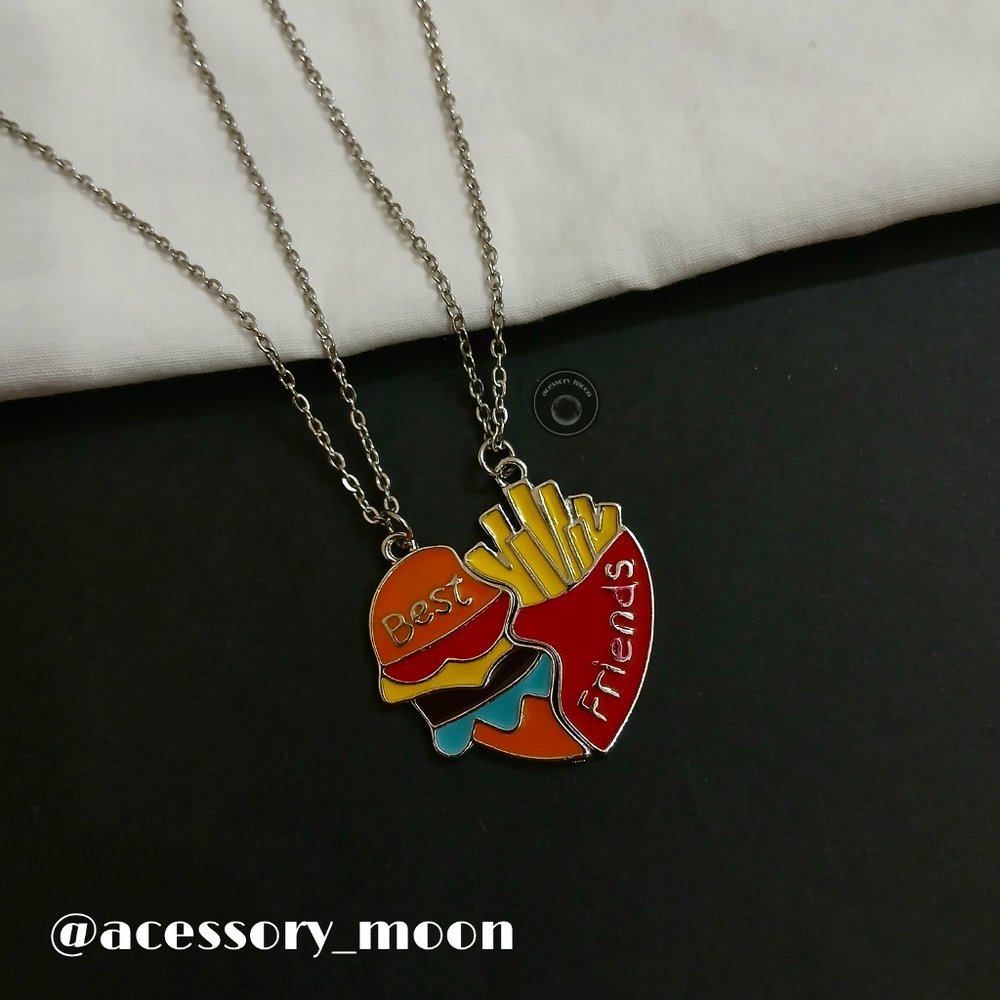 ست گردنبند بست فرند🧡❤️💛
