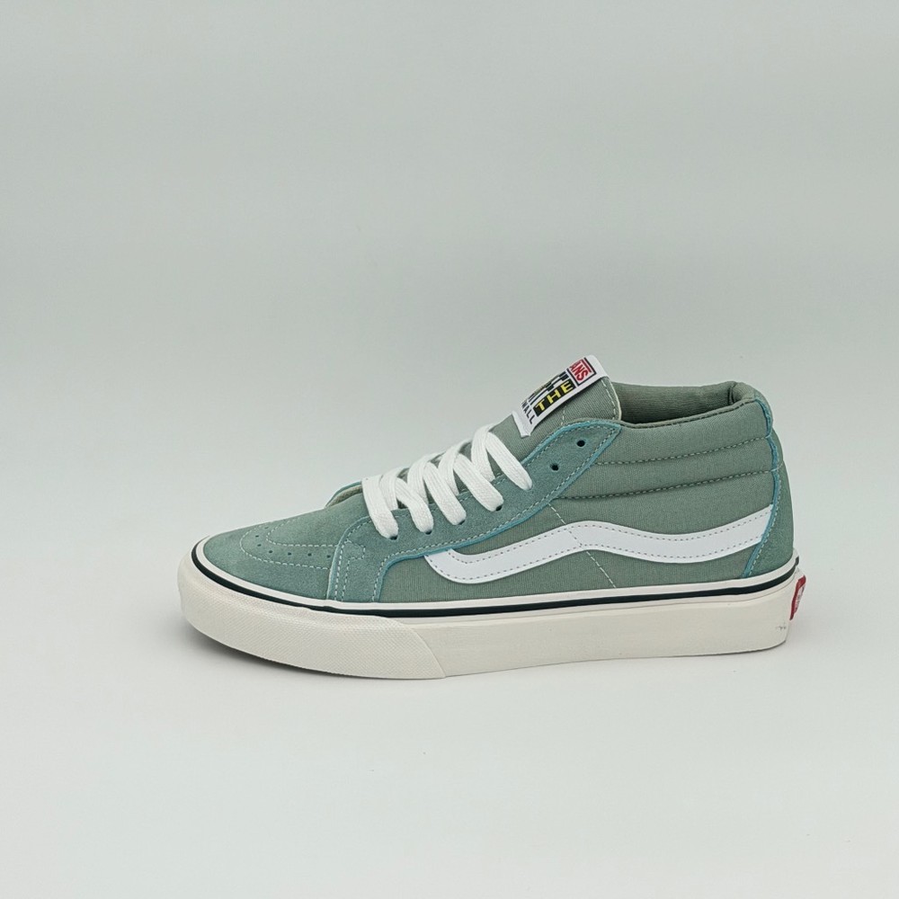 ونس اسکیت مید سبز آبی/Vans sk8 mid green