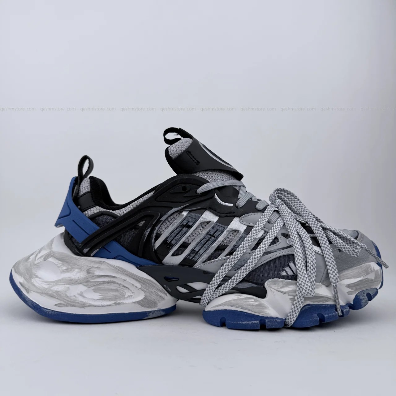 کتونی ادیداس رانر دیلاکس آبی Adidas Runner Deluxe Blue کد 2083