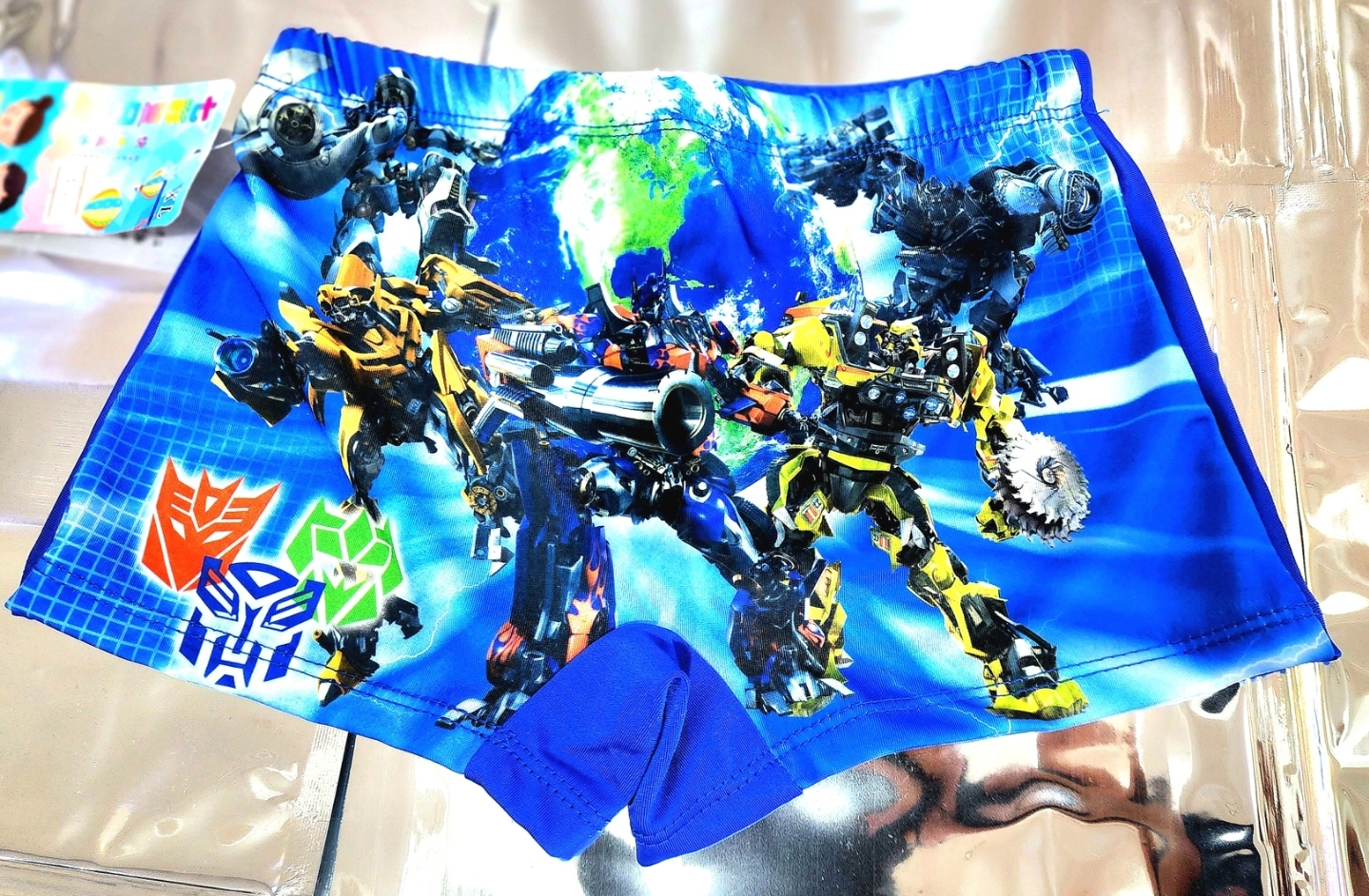مایو شنا پسرانه طرح Transformers