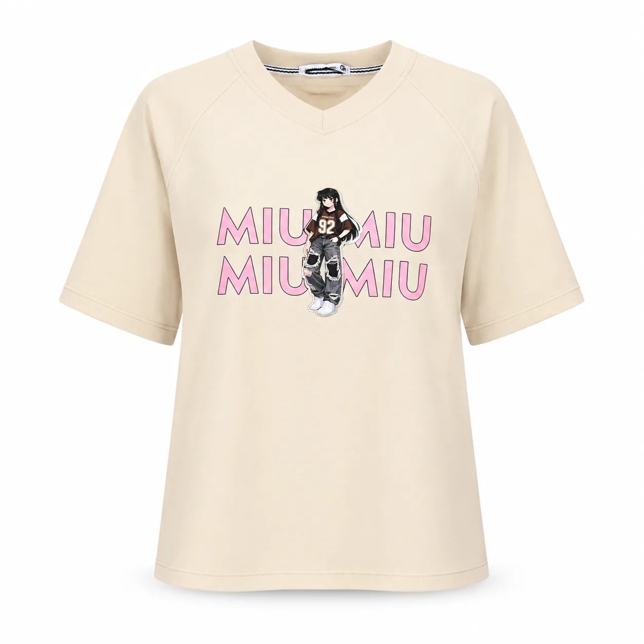 تیشرت چاپ miu miu
