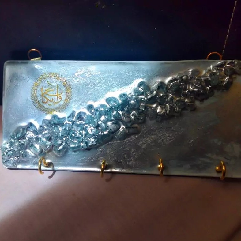 جا کلیدی نقره ای