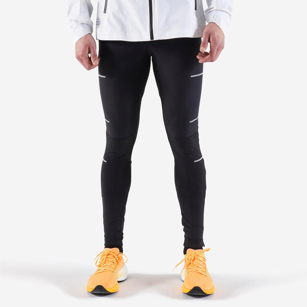 لگ رانینگ مردانه گرم و ضدآب-مشکی KIPRUN R900 Rain