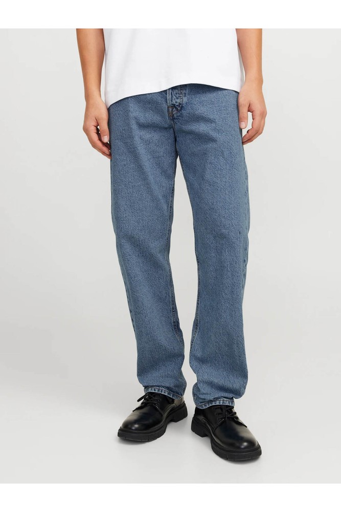 شلوار جین مردانه جک اند جونز جاگر آبی | 12272658 Jack & Jones BD