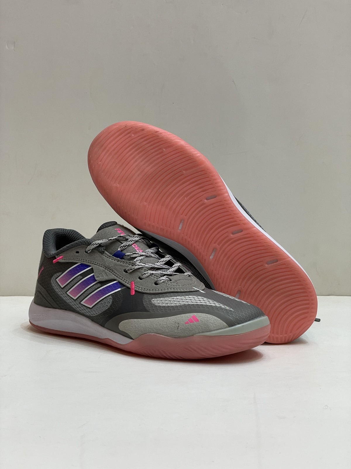 کفش فوتسال آدیداس فور نوا طوسی بنفش (Adidas Four Nova)
