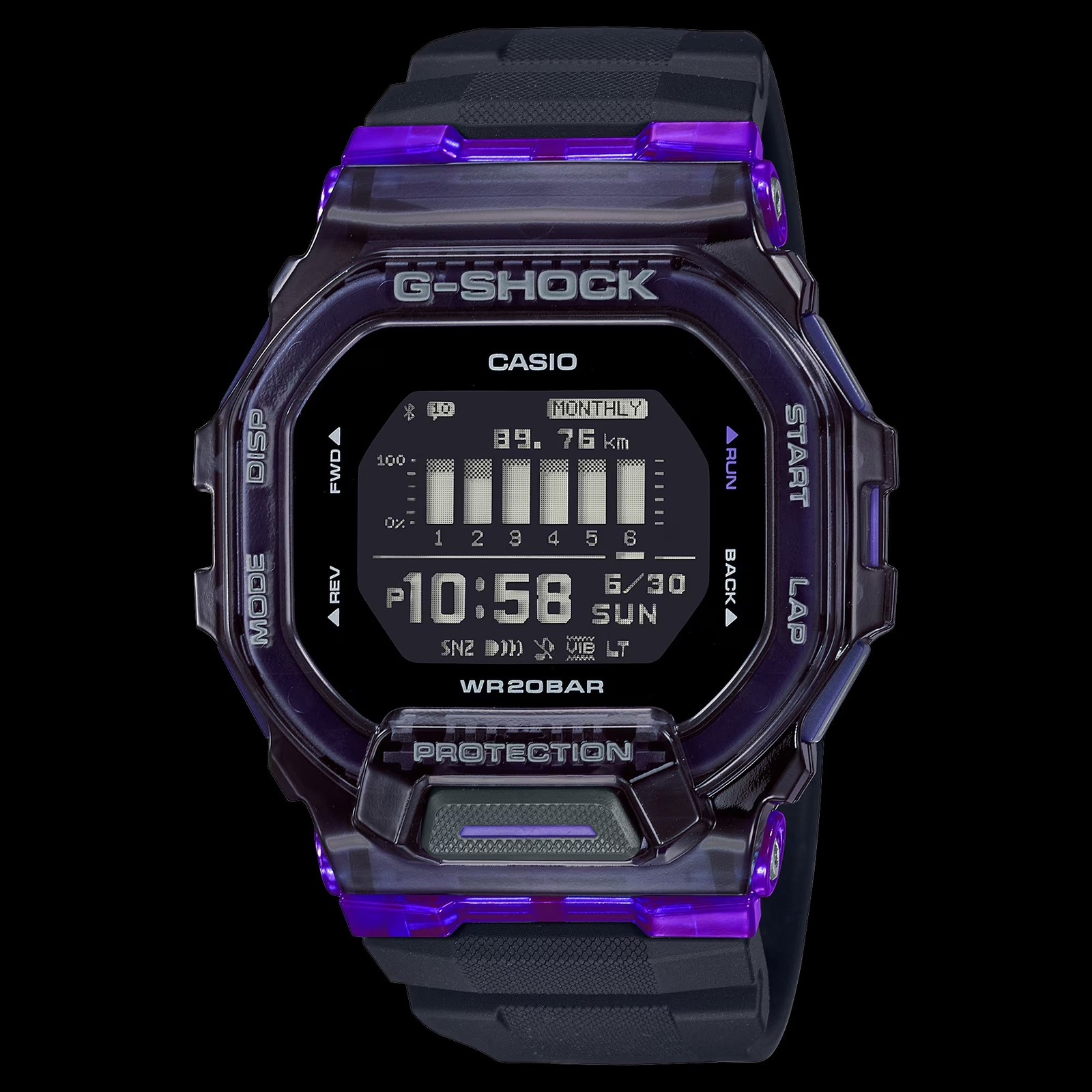 ساعت مچی G Shock مدل GBD 200SM 1A6DR