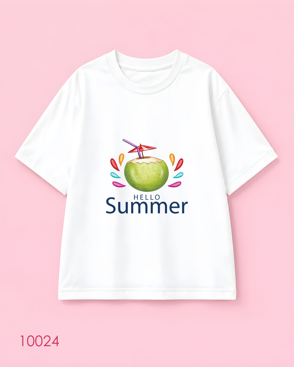 اورسایز طرح “Hello Summer”