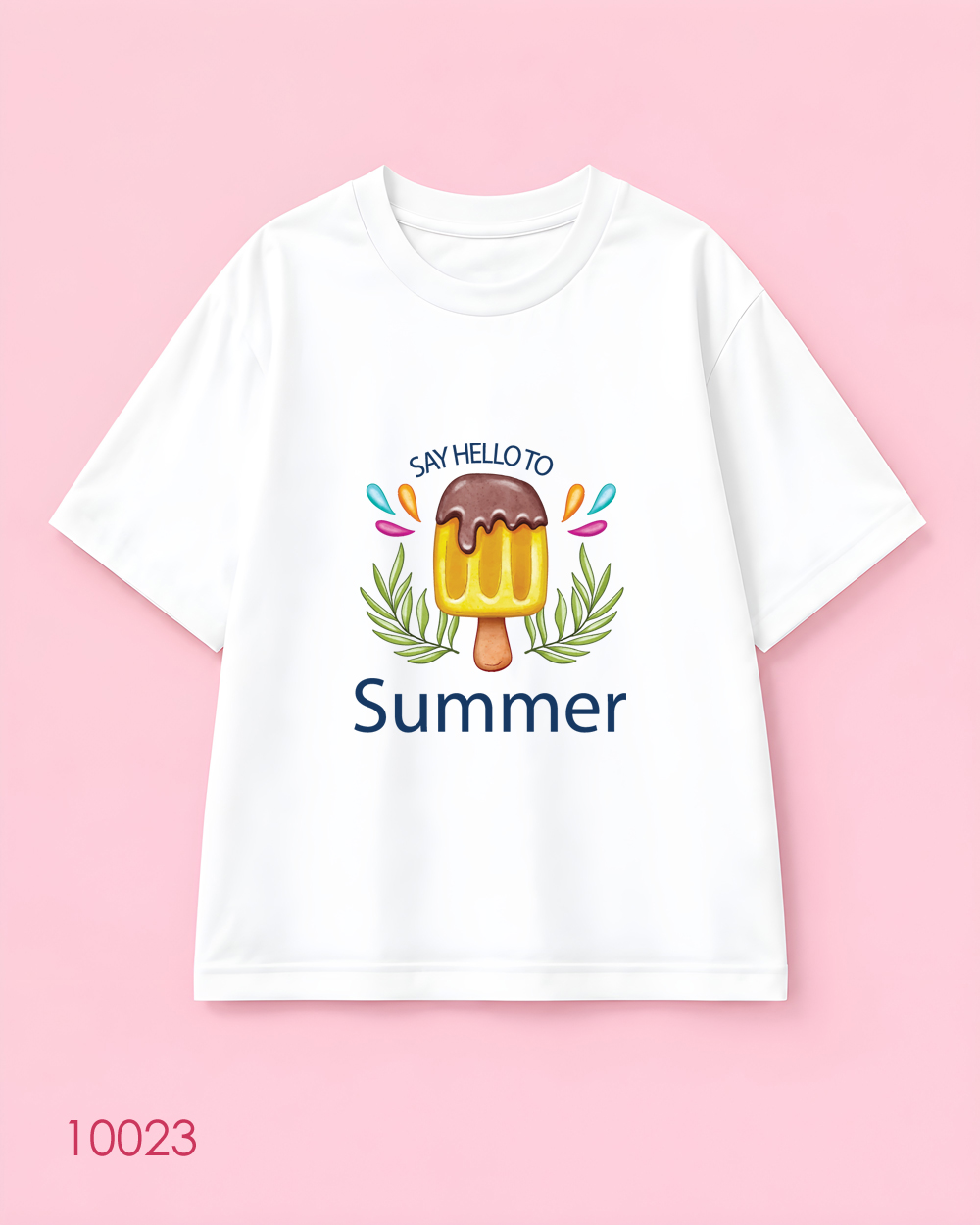 اورسایز طرح “Say Hello To Summer” | تیشرت اورسایز طرح “Say Hello To Summer” کد 286