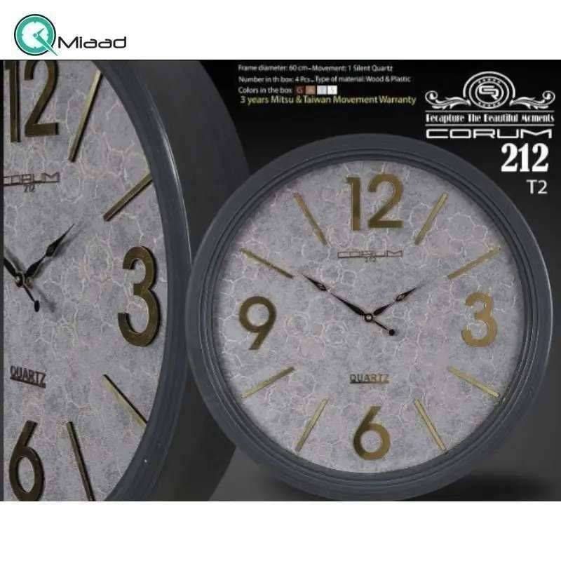 ساعت دیواری کروم 212 کد402129