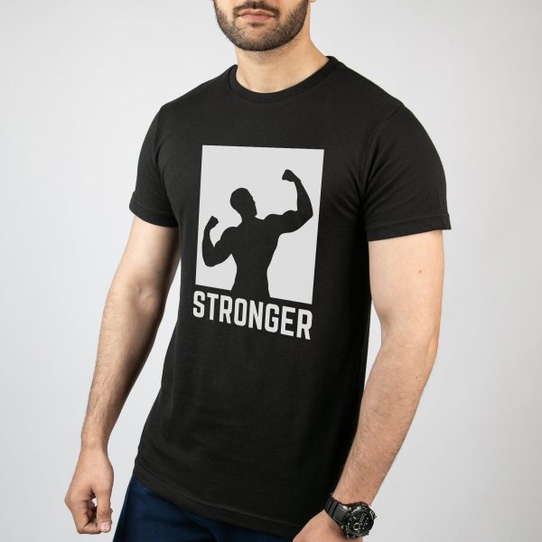 تیشرت طرح White Stronger کد SF004