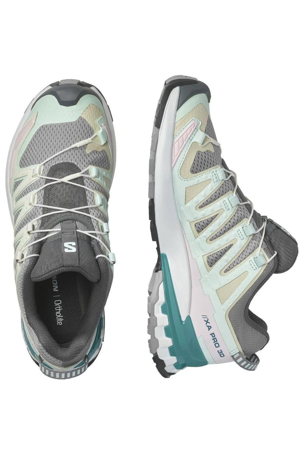 کفش زنانه Xa Pro 3D V9 GRİ Outdoor | Salomon | اورجینال