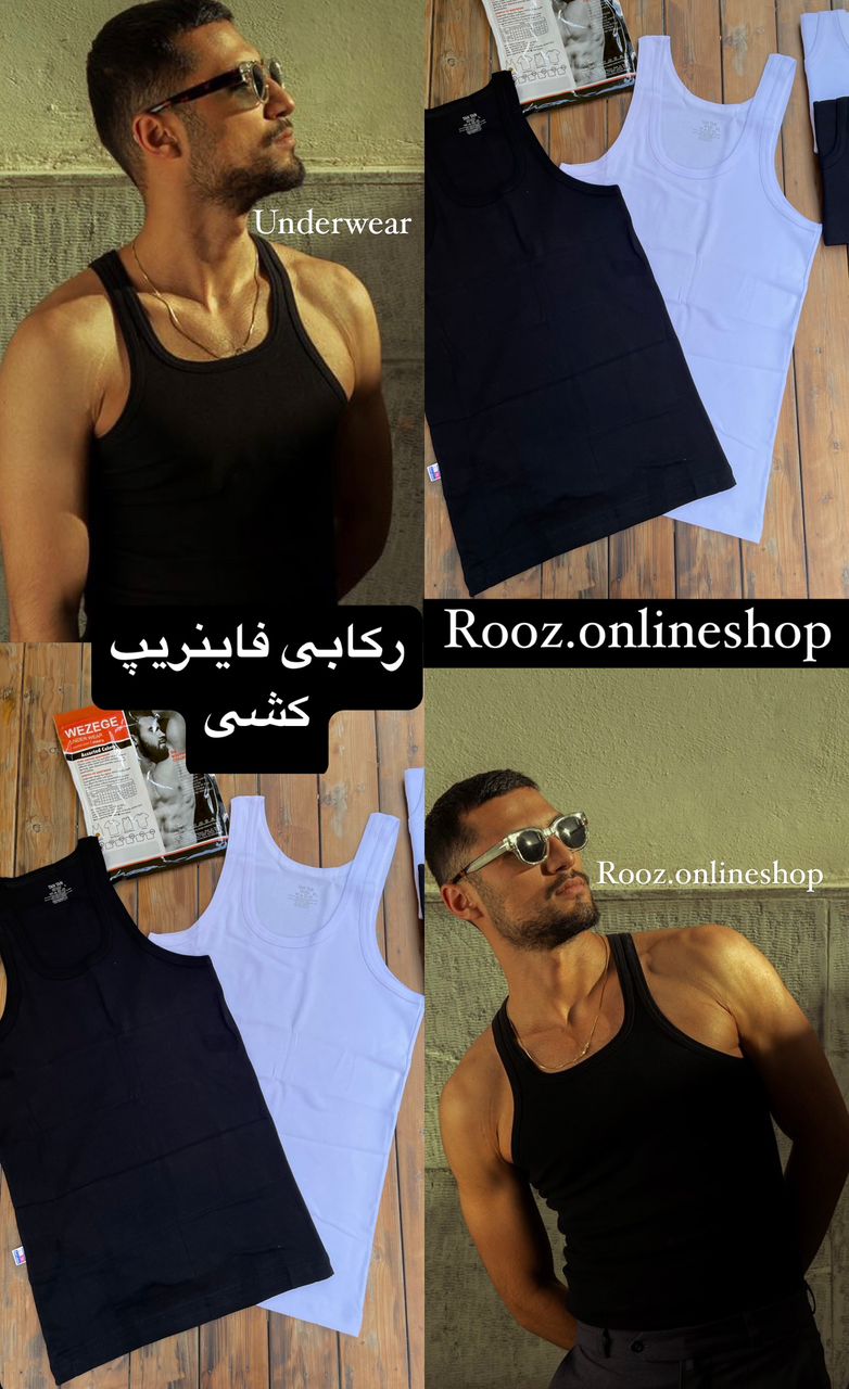 تنگ تاپ مردانه کبریتی کد Z204