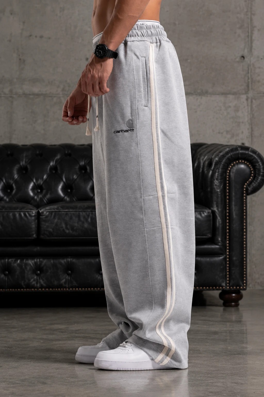 اسلش بگ کارهارت (carhartt) طوسی ملانژ