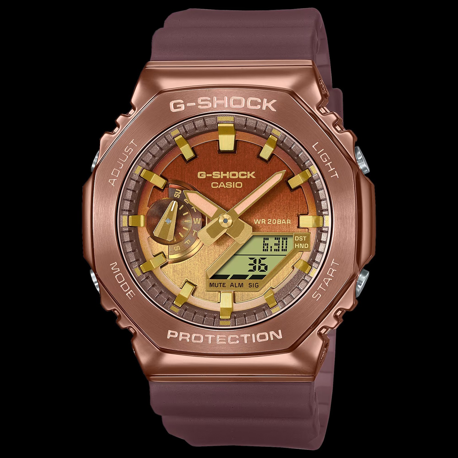 ساعت مچی G SHOCK مدل GM 2100CL 5ADR