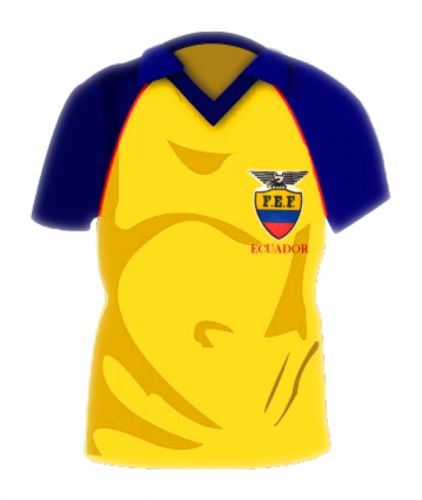پیراهن پیراهن Ecuador ۱۹۸۳