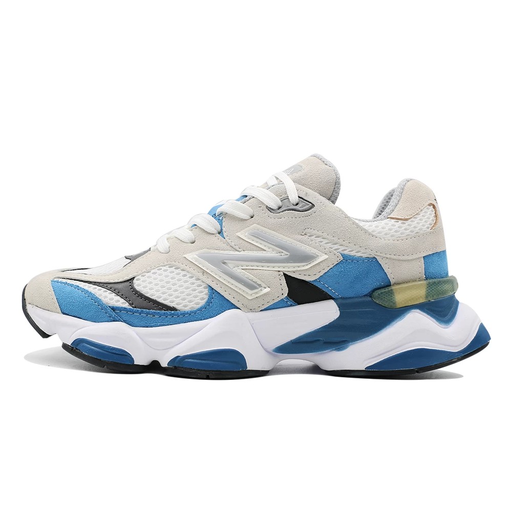 نیوبالانس 9060 سفید طوسی آبی New Balance White