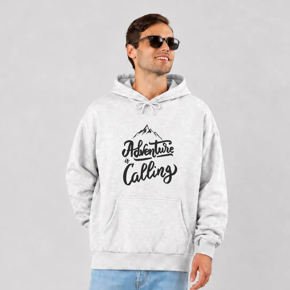هودی تایپوگرافی Adventure Is Calling کد 19088