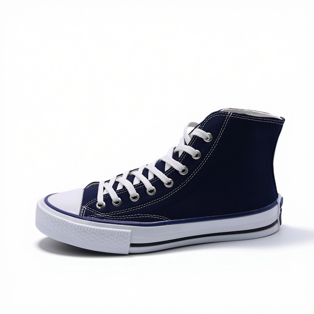 کتونی کانورس آل استار ساقدار سرمه ای | converse allstar navy