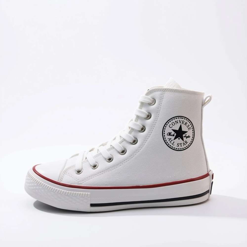 کتونی کانورس آل استار ساقدار سفید | converse allstar white