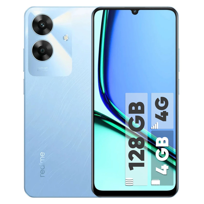 گوشی موبایل ریلمی مدل Note 60 دو سیم‌کارت ظرفیت 128 گیگابایت و رم 4 گیگابایت