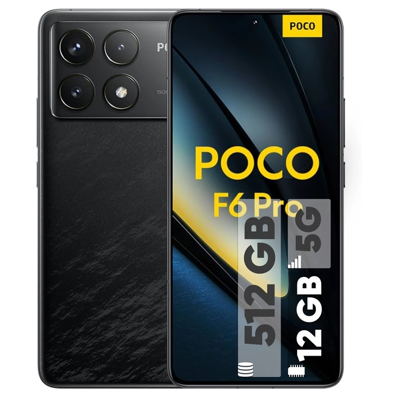 موبایل شیائومی مدل Poco F6 Pro حافظه 512 گیگ رم 12 (Stock)