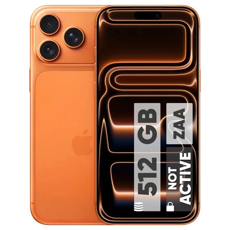 گوشی موبایل اپل مدل iPhone 17 Pro Max (Not Active) ظرفیت 512 گیگابایت و رم 12 گیگابایت(ZA)