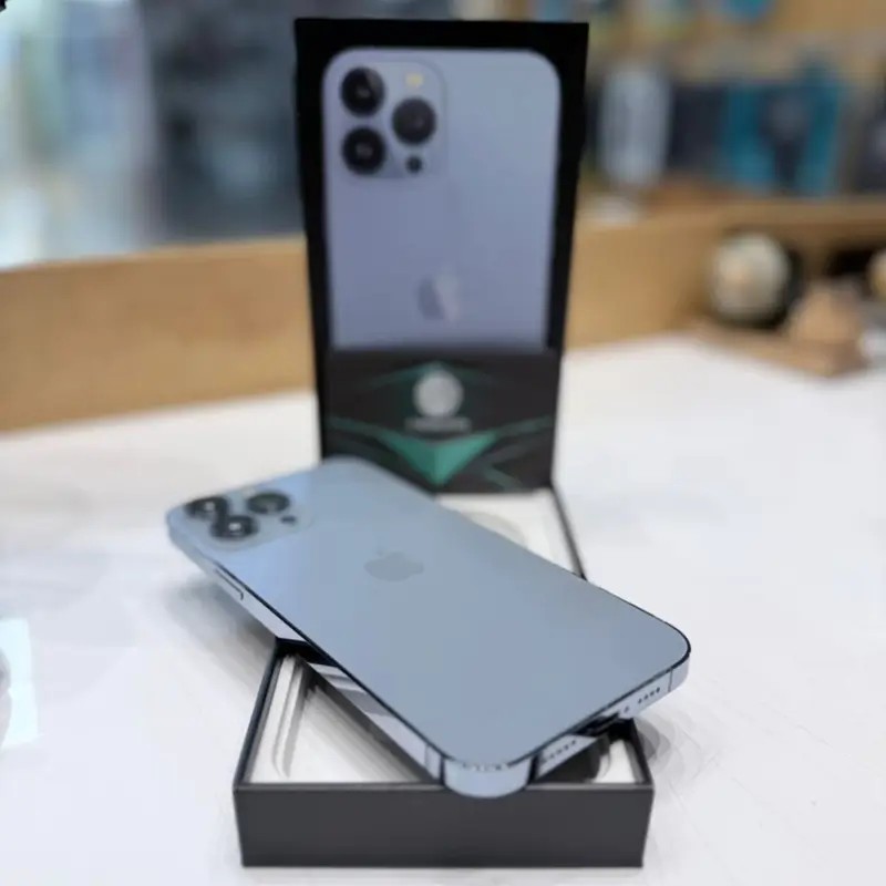 گوشی iPhone 13 Pro Max ZA/A آبی کارکرده حافظه 256 گیگابایت – رجیستری شرکتی
