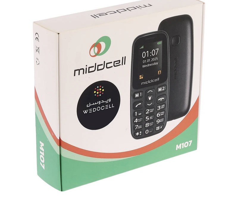 گوشی موبایل میدسل مدل middcelI m107 رجیسترشده| دوسیم کارت + رجیستر +کد فعالسازی (گارانتی 24ماهه شرکتی)