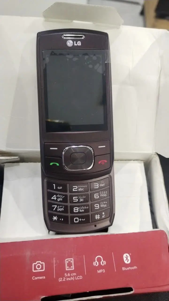 گوشی ال‌جی LG GU230 اصلی | کشویی | دوربین 1.3MP | حافظه 6MB رم 1 مگابایت | رادیو FM | بلوتوث جعبه باز