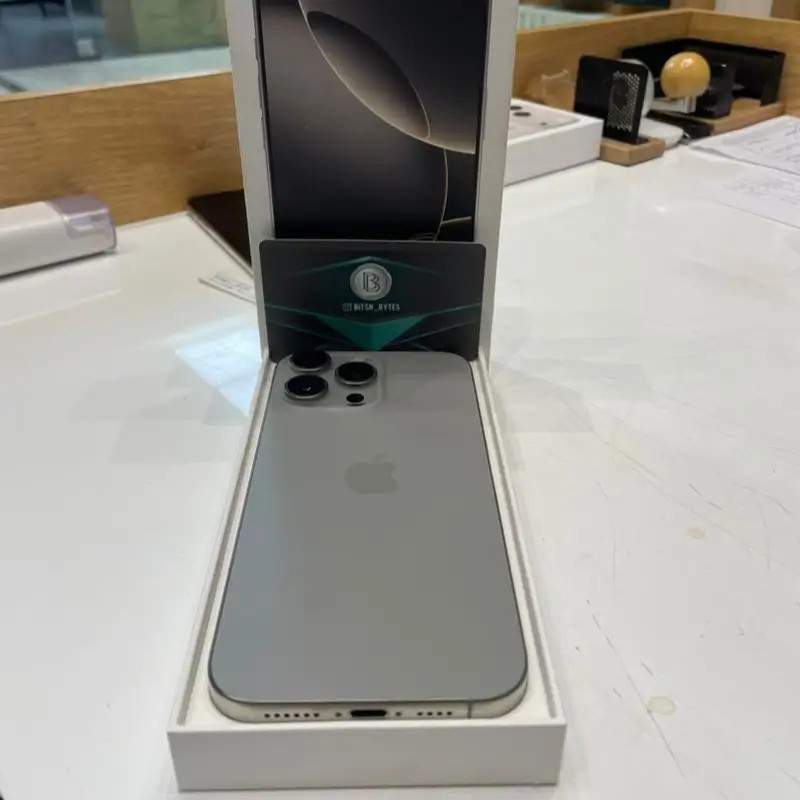 گوشی iPhone 16 Pro Max ZA/A نچرال کارکرده حافظه 256 گیگابایت – رجیستری