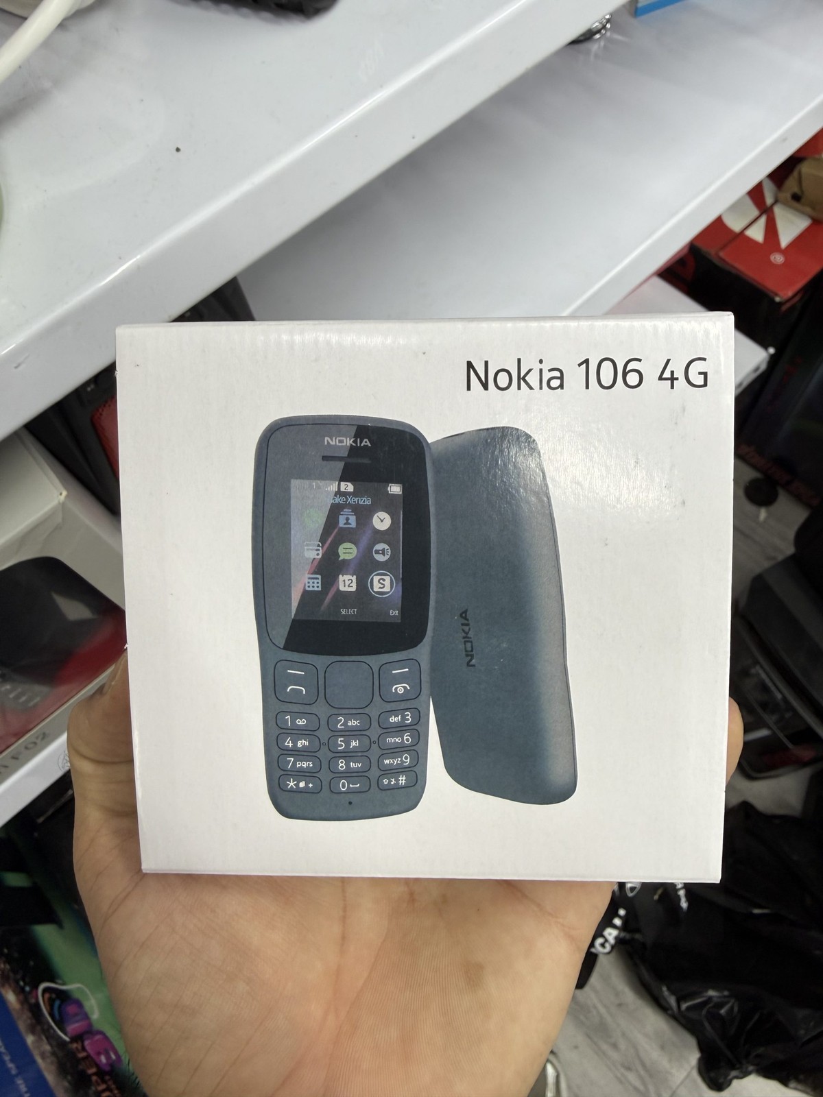 گوشی موبایل نوکیا مدل Nokia 106 4G TA-1114 DS دو سیم‌کارت با پشتیبانی از 4G اورجینال (عمده و تک)