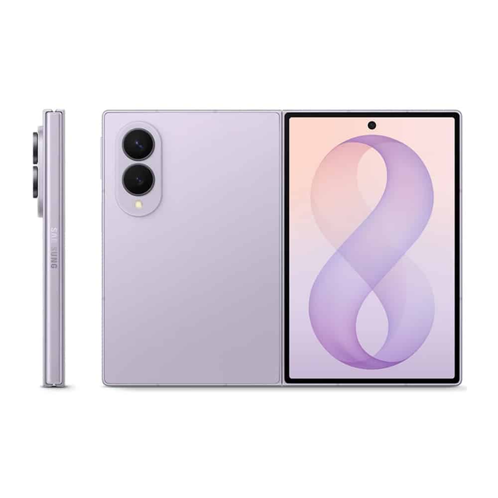 گوشی موبایل سامسونگ Samsung Galaxy Z Fold 8 رنگ یاسی (Lavender) حافظه ۲۵۶ گیگ دو سیم کارت