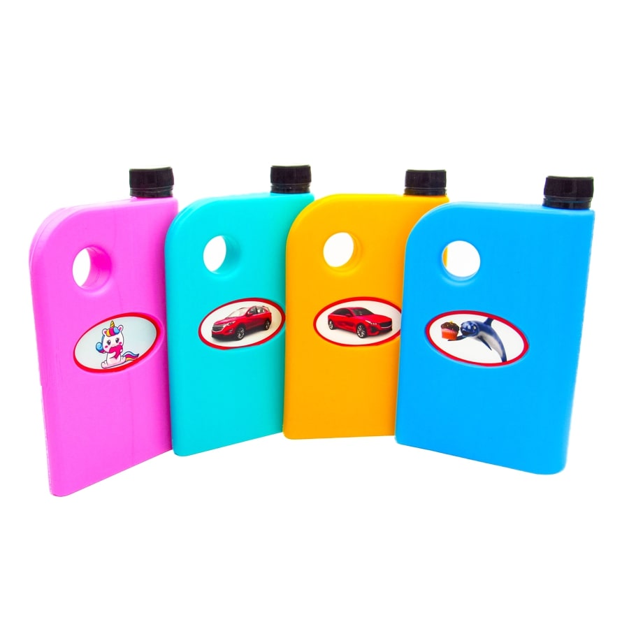قمقمه کتابی پلاستیکی 500mL نشکن