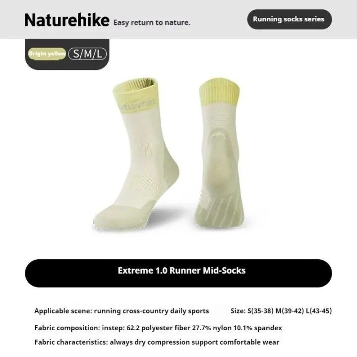 🧦 جوراب رانینگ Naturehike RUN Sports Socks