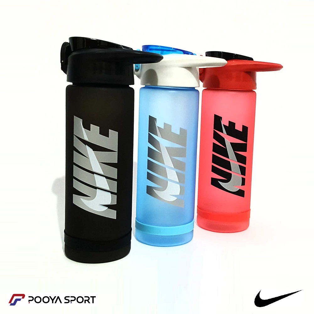 قمقمه ورزشی نی دار مات نشکن نایک NIKE ظرفیت 0.75 لیتر