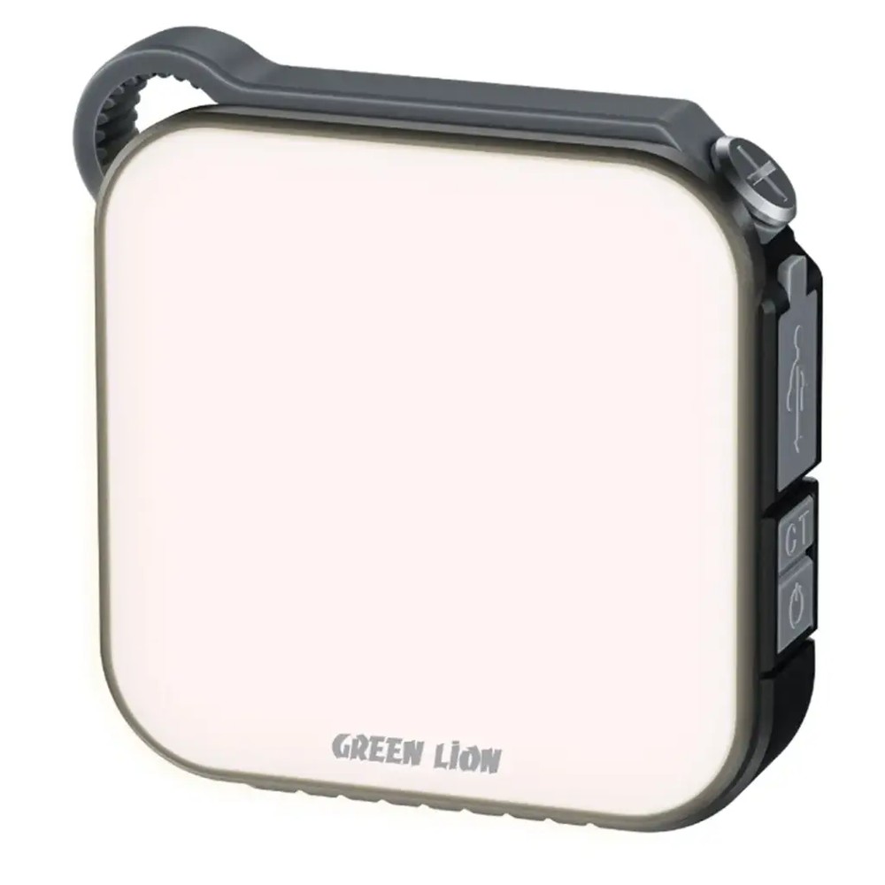 چراغ LED قابل حمل گرین لاین مدل Green Lion Solar Lumix 4000mAh Gray