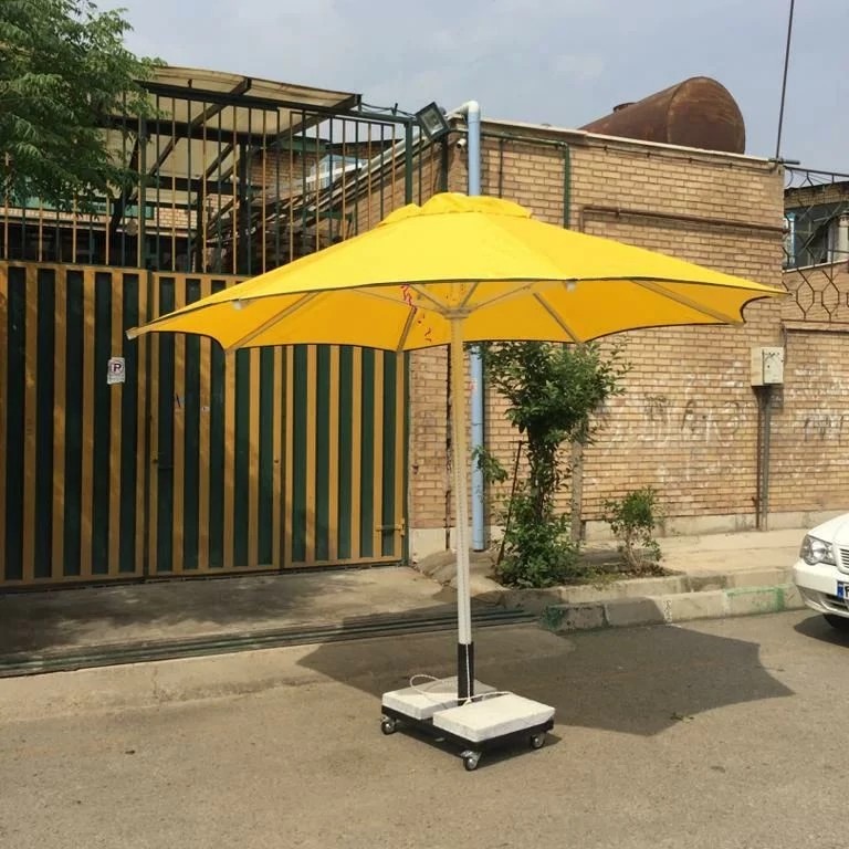 چتر پایه بغل(پایه کنار)3 متری