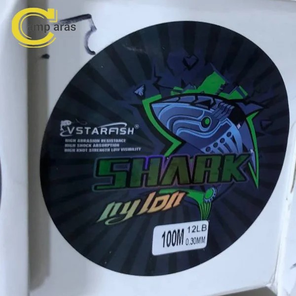 نخ ماهیگیری ۱۰۰ متر شارک 0.30MM میلی متری