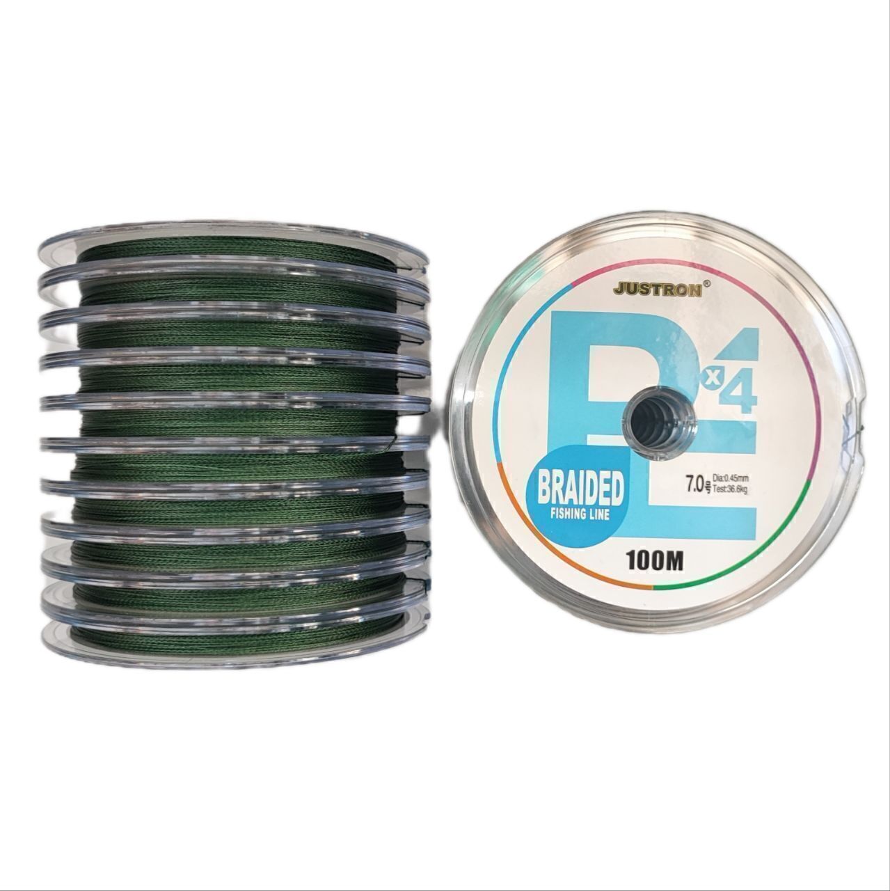 نخ ماهیگیری ابریشمی JustRon سایز 0.45mm