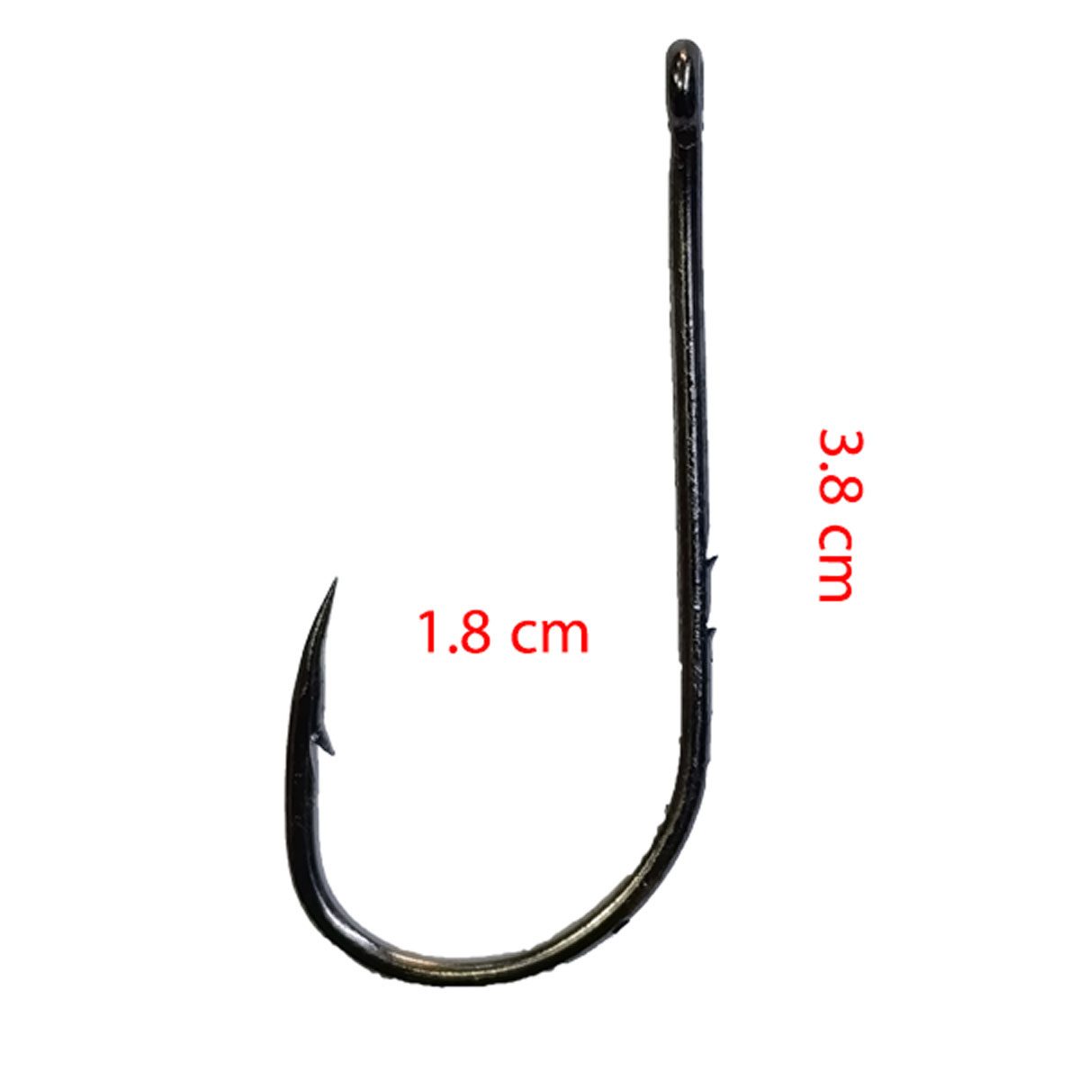 قلاب ماهیگیری پایه بلند مدل Mustad سایز 0.4