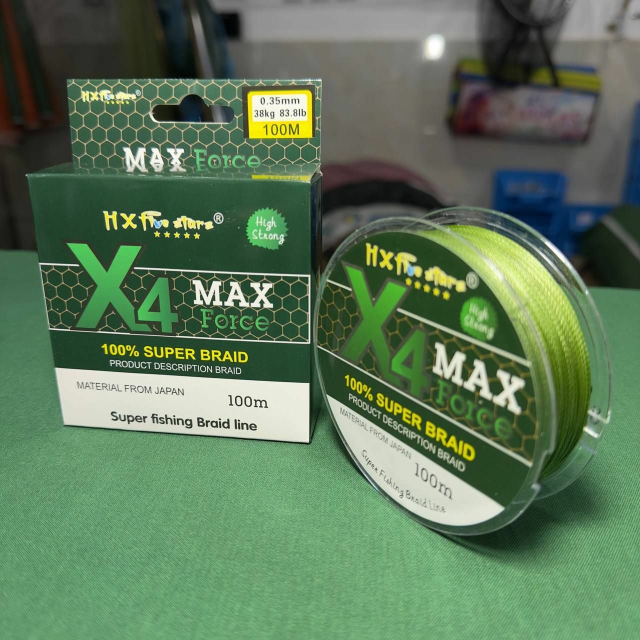 ✅نخ ابریشم(براید) x4 MAX FORS سایز 35 میلیمتر