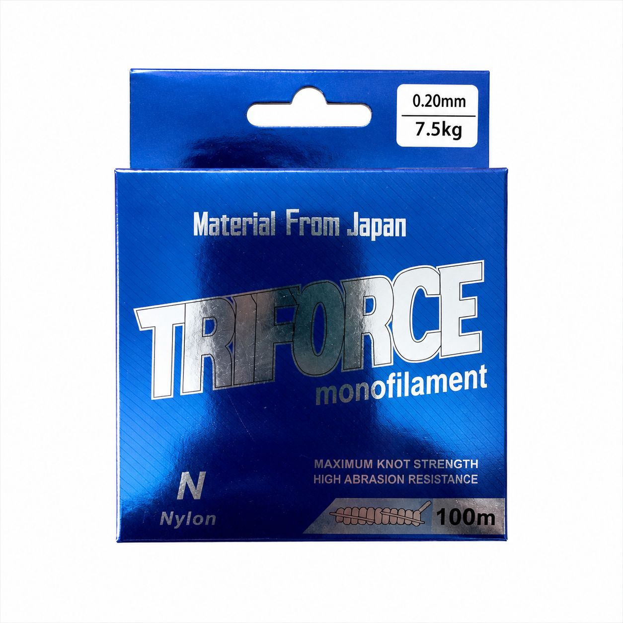 ✅نخ 100متری ماهیگیری triforce سایز 20mm