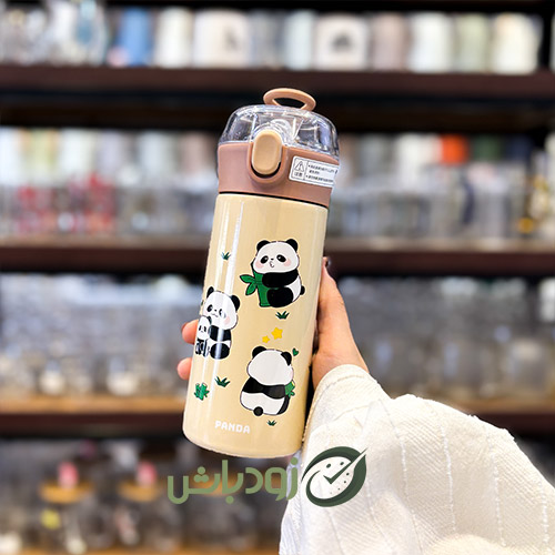 تراول ماگ نی دار پاندا 380 Panda 380 Travel Mug with Straw