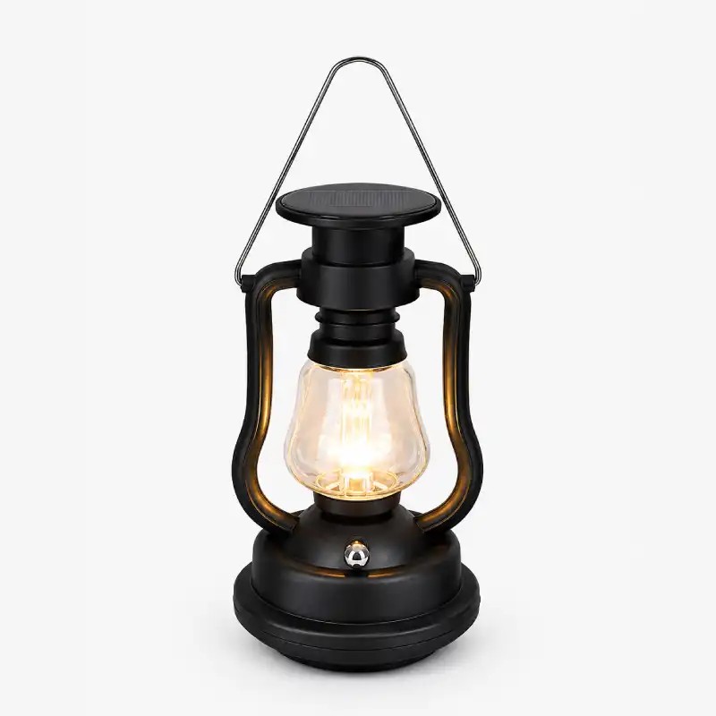 چراغ فانوسی شارژی کلاسیک مدل Vintage Lantern