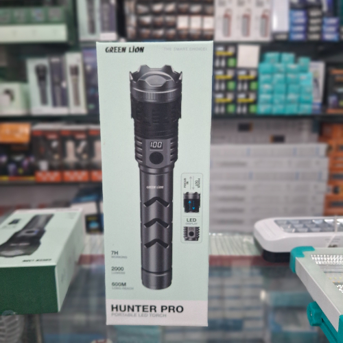 چراغ قوه لنزدار گرین لاین مدل Hunter Pro