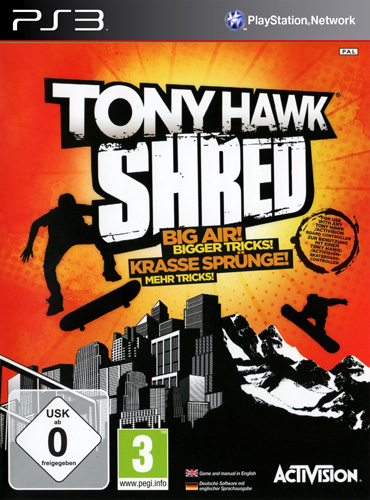 بازی Tony Hawk Shred برای PS3